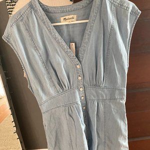 Madewell chambray dress, size 4